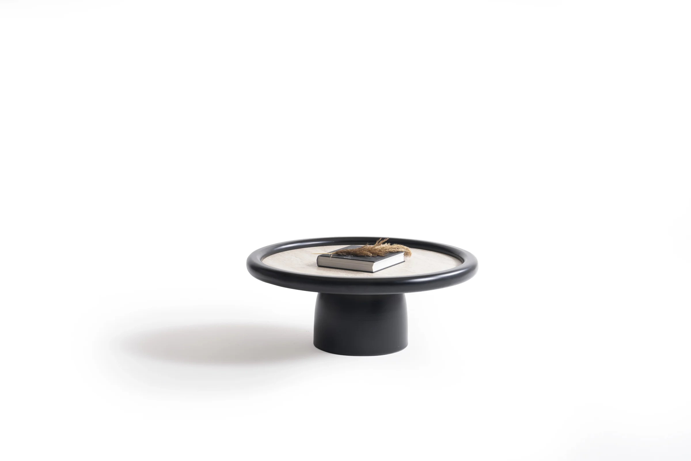 Black Travertine Center Холна Маса