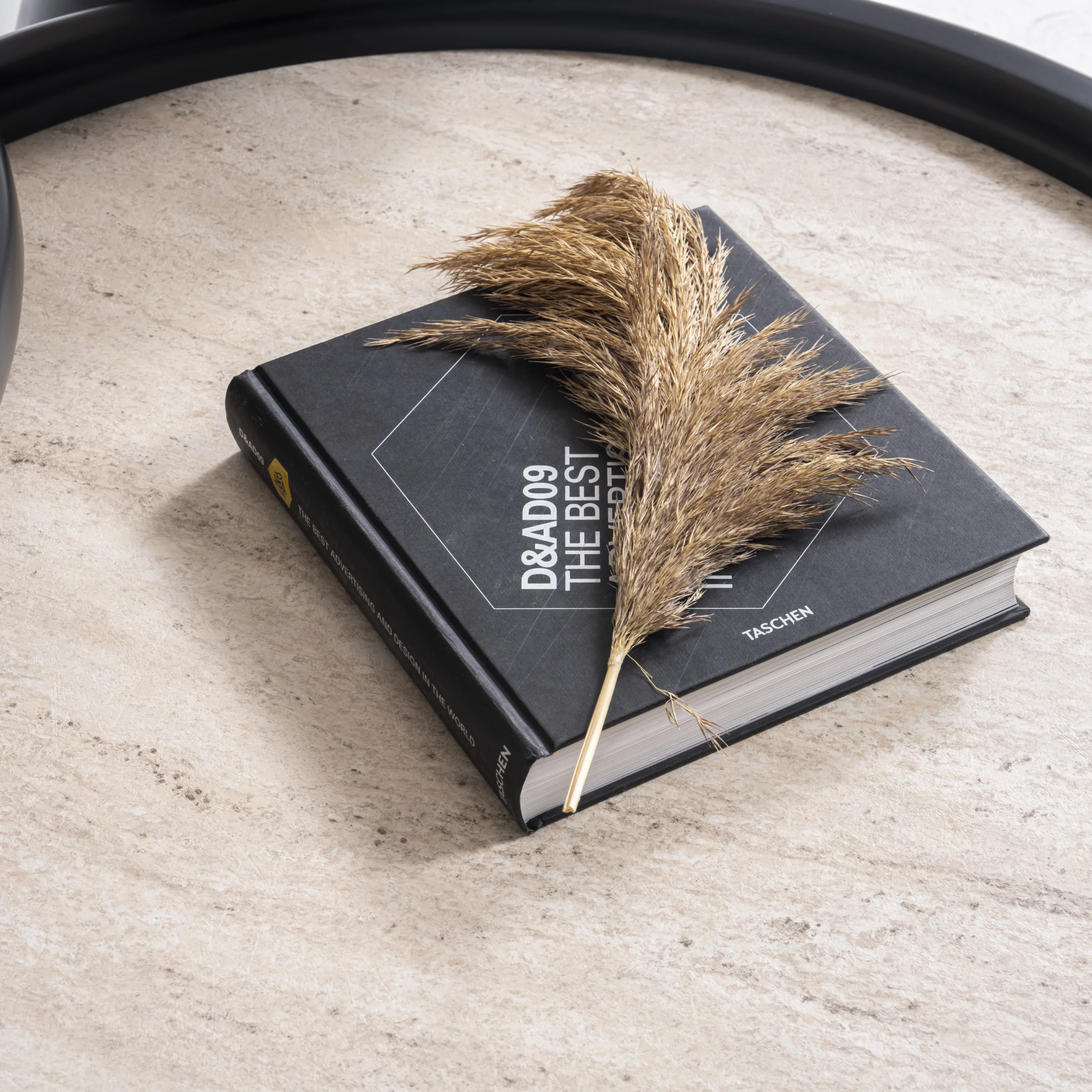 Black Travertine Center Холна Маса