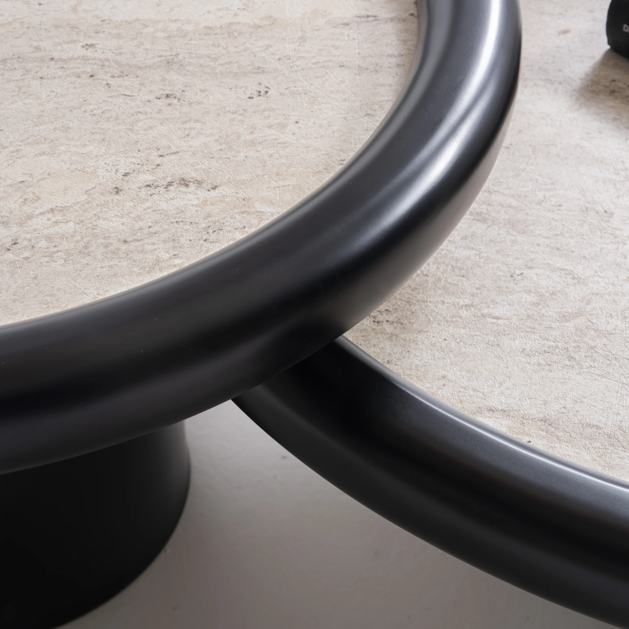 Black Travertine Center Холна Маса