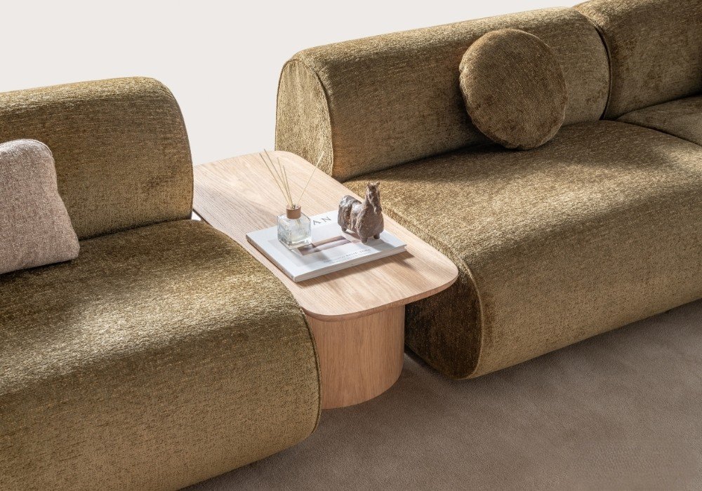 Nature Комплект Ъглов Диван, Зелен